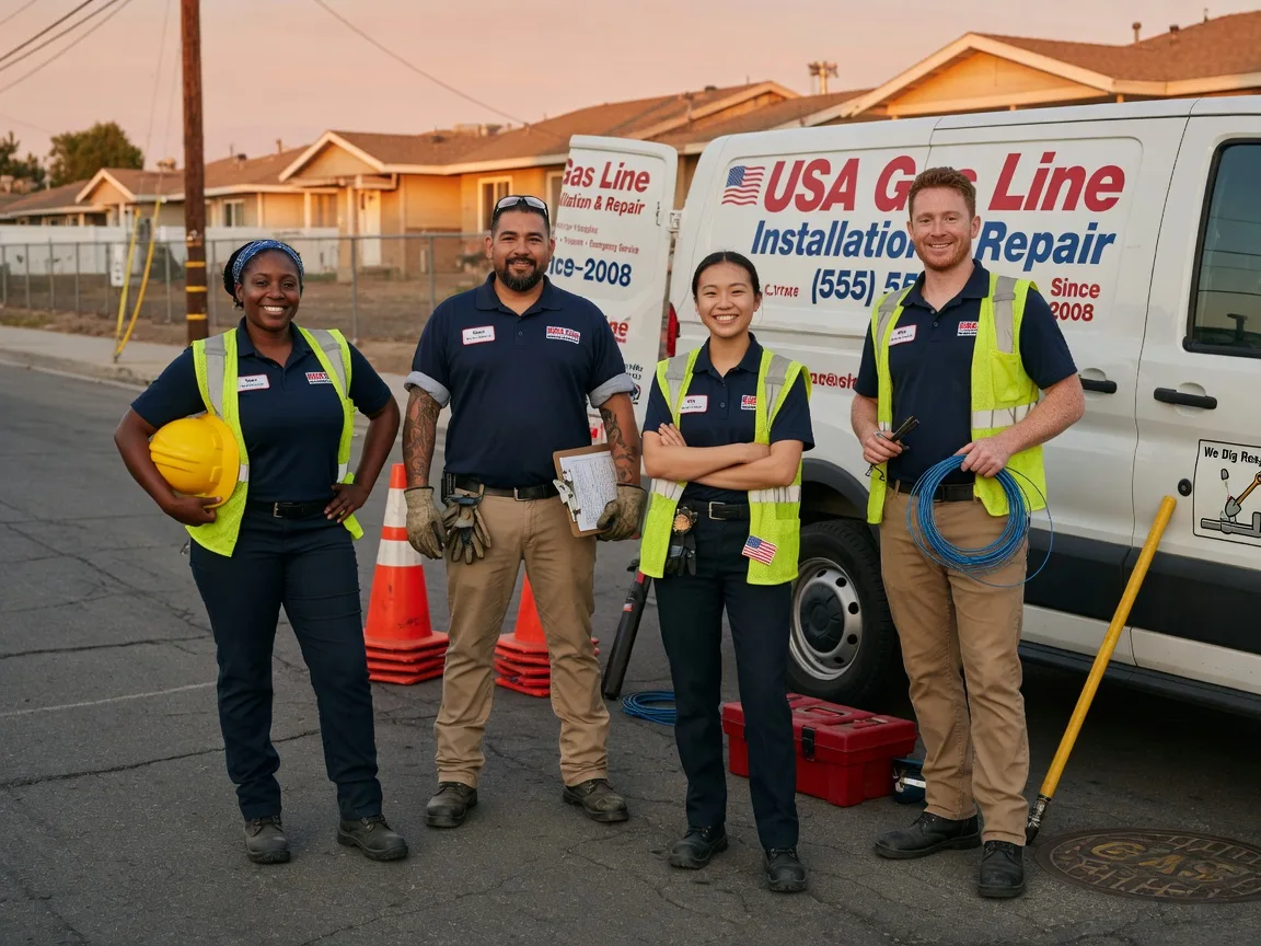 Gas Line Installation company in Waynesfield, OH